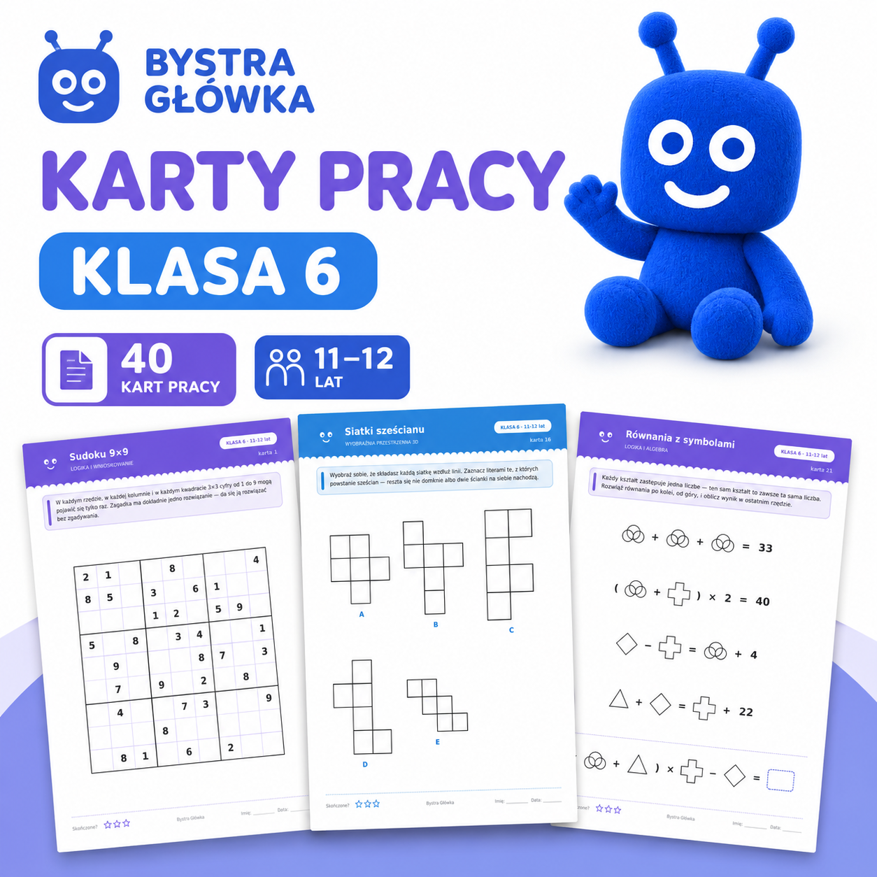 Karty pracy — Klasa 6 — Bystra Główka