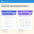Karty pracy — Klasa 6 — Bystra Główka