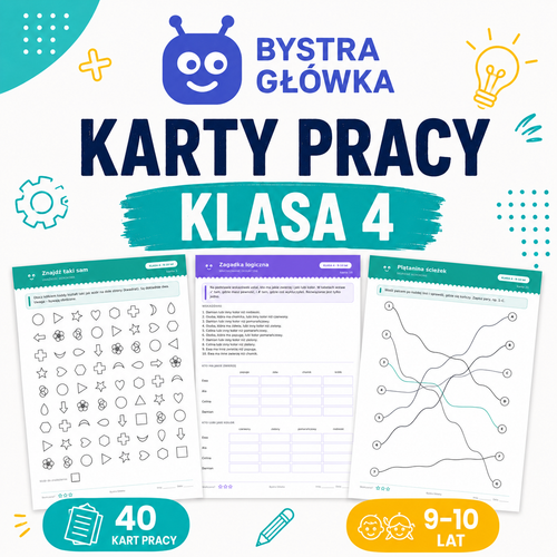 Karty pracy — Klasa 4 — okładka