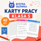 Karty pracy — Klasa 5 — okładka