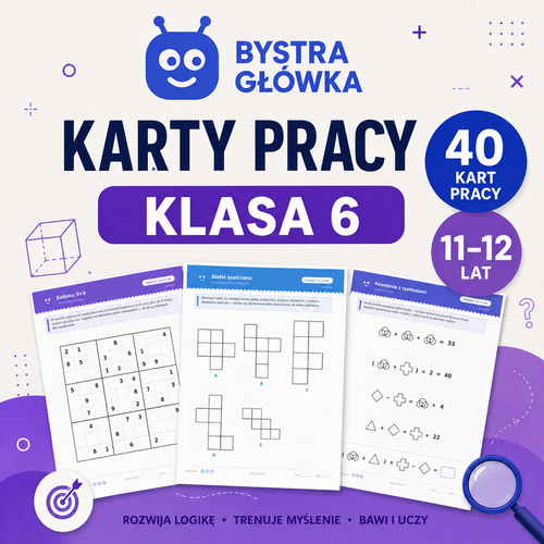 Karty pracy — Klasa 6 — okładka