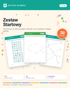 Okładka Zestaw Startowy — 30 kart pracy